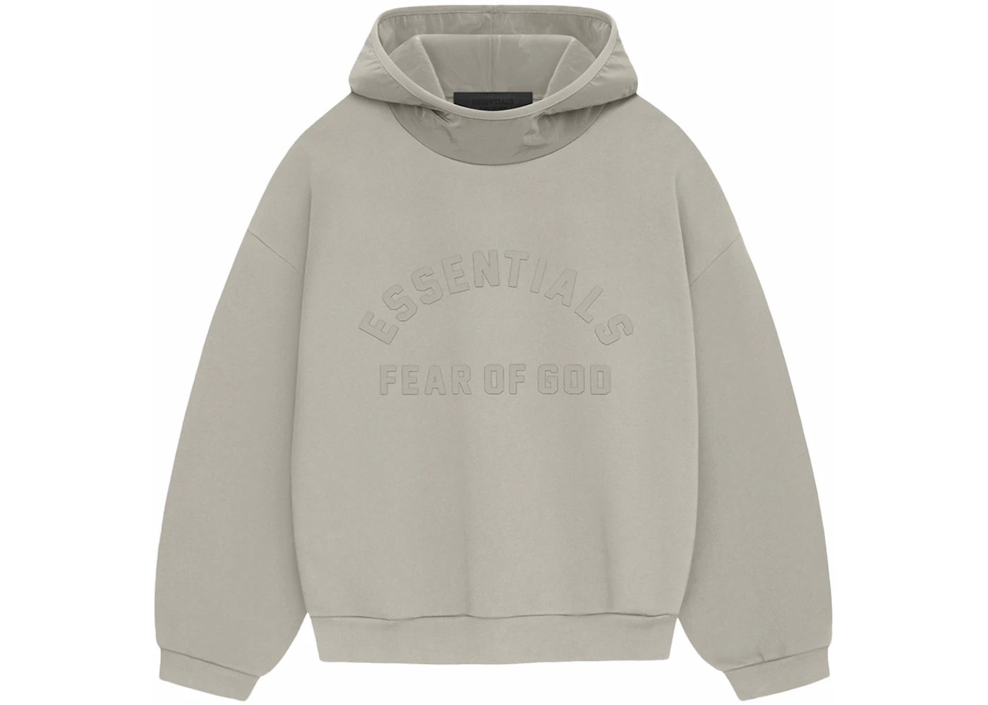 Fear Of God Essentials SS24 Nylon Fleece Hoodie - Seal