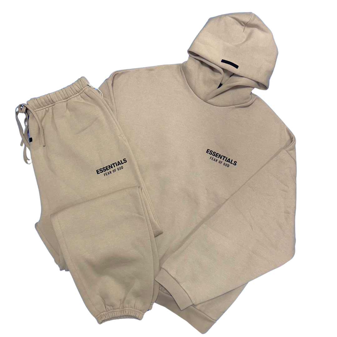 Fear Of God Essentials SS25 Desert Sand Tracksuit